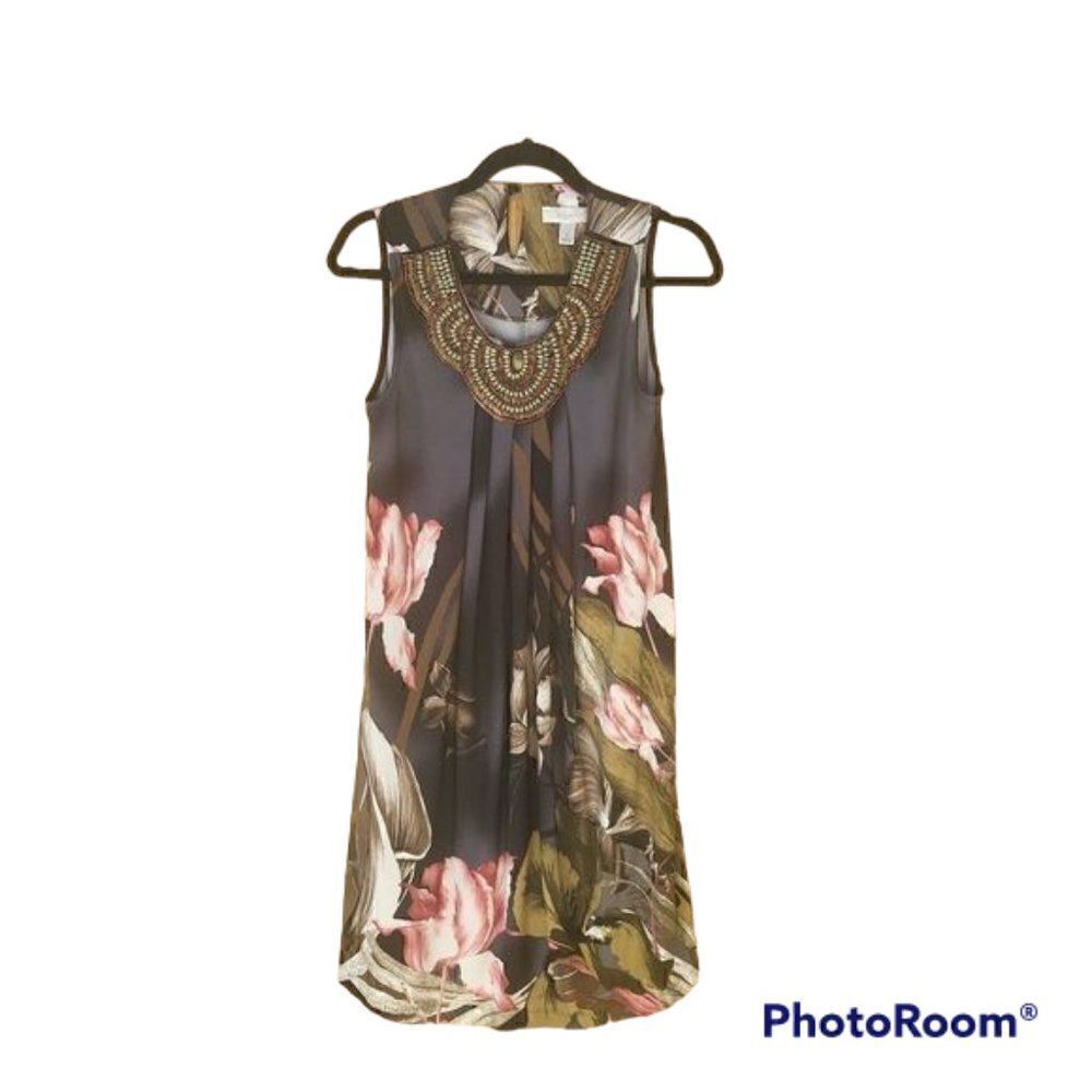 Woman dress, 4, tropical, floral